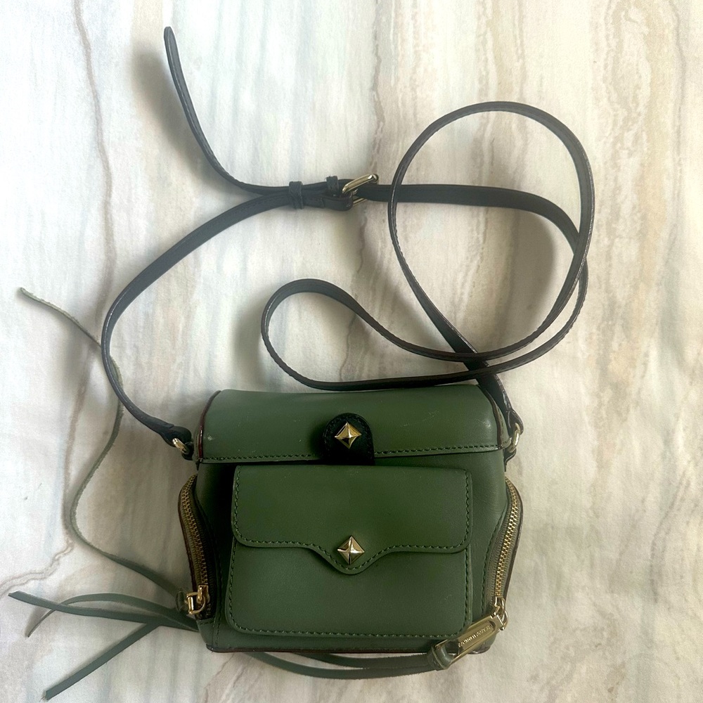 Rebecca Minkoff Green Leather Purse